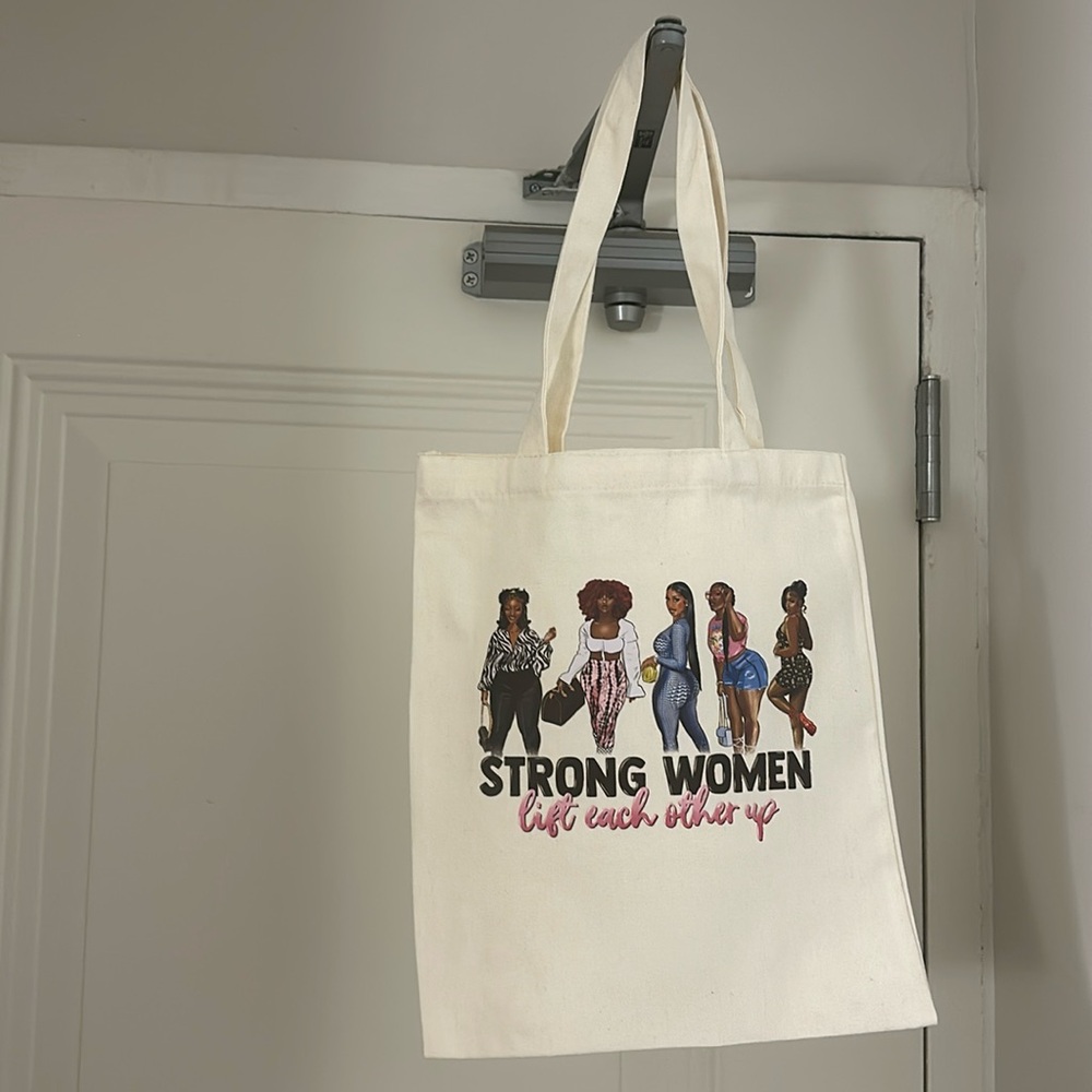 Custom-made canvas tote bag